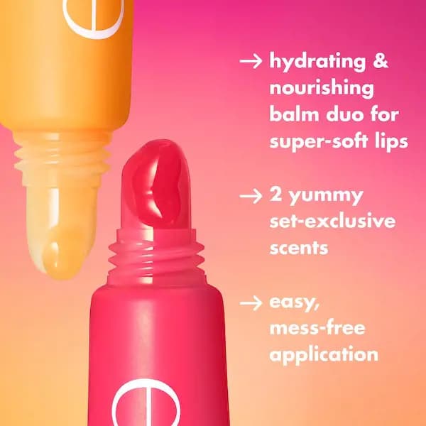 e.l.f. Squeeze Me lip balm squeeze tube with slanted tip applicator