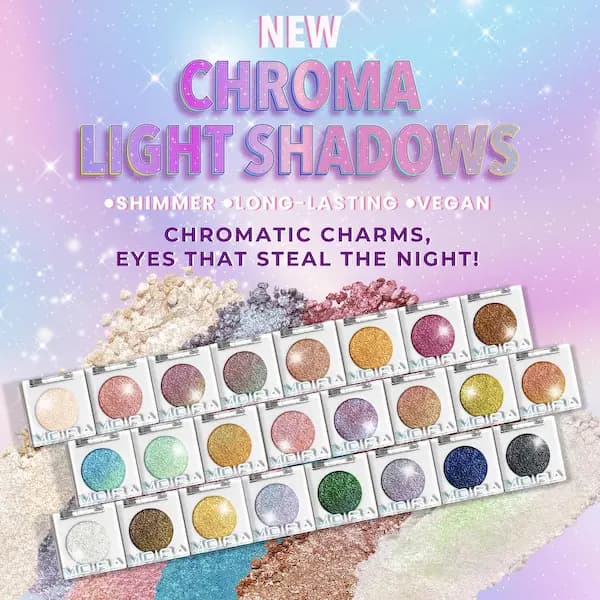 MOIRA Cosmetics Chroma Light Shadow Collection