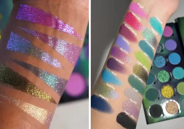Simply Posh Cosmetics Aurora Lights Palette