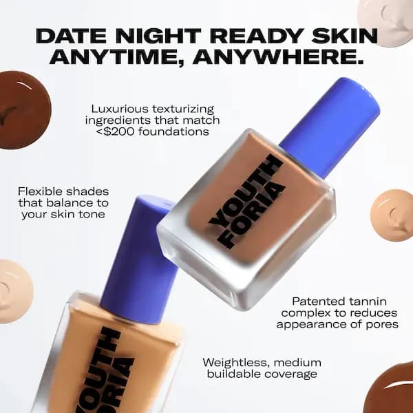 YOUTHFORIA Date Night Skin Tint Serum Foundation