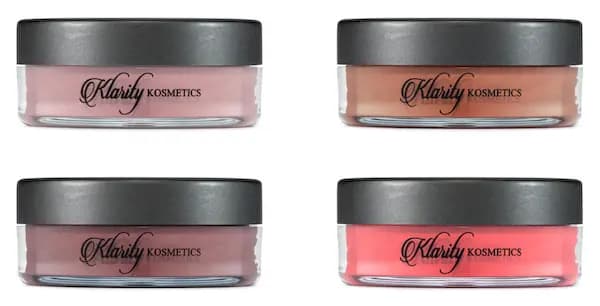 Klarity Kosmetics Lip & Cheek Pots