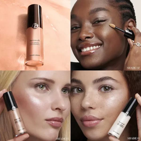 Armani Beauty Luminous Silk Aqua Highlighter