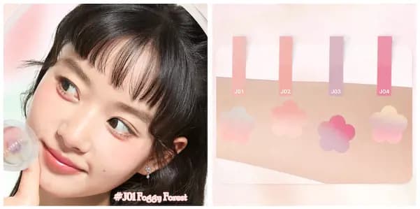 Judy Doll New Shades of Flower Gradient Ombré Blushers