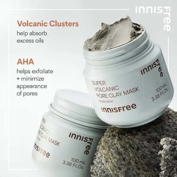 innisfree Super Volcanic AHA Pore Clearing Clay Mask