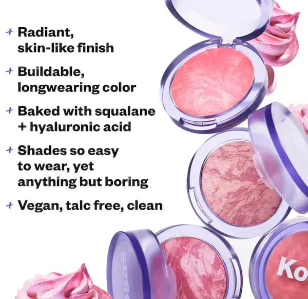 Kosas Blush is Life Baked Dimensional + Brightening Blush