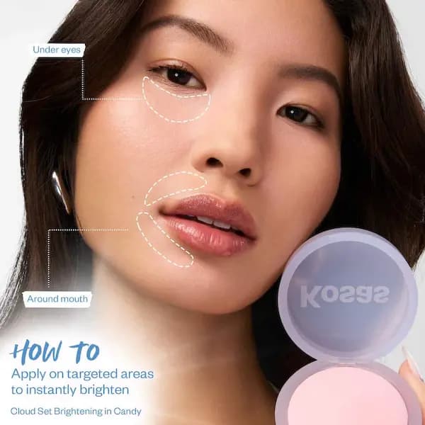 Kosas New Shades of Cloud Set Baked Setting Powder