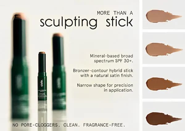 Ciele Sculpt & PROTECT SPF 30+ Bronzing Contour Stick