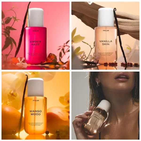 Phlur New Fragrance Mists & Deluxe Mini Trio Set