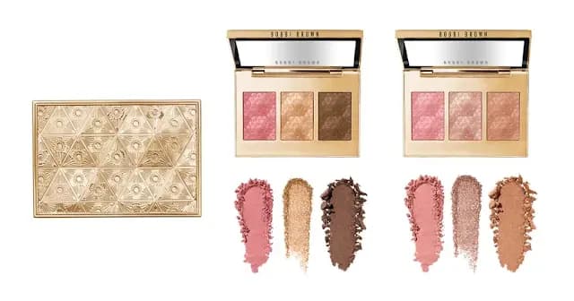 Bobbi Brown Holiday 2023 Luxe Cheek and Highlighter Palettes