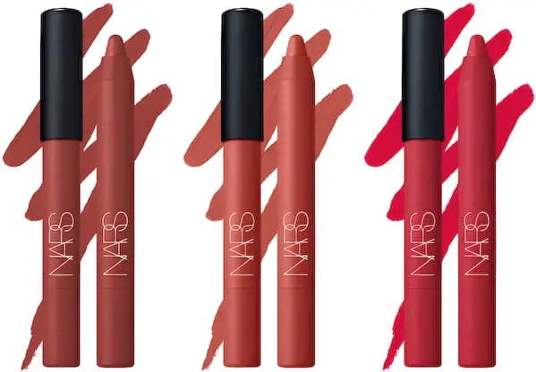 NARS New shades of Power Matte High-Intensity Lip Pencil