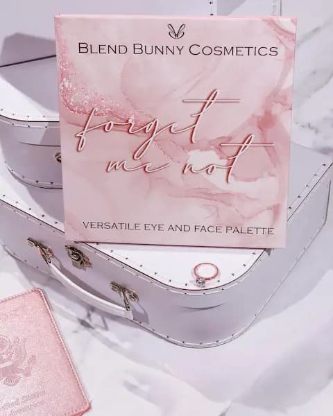 Blend Bunny Cosmetics Forget Me Not brush set & Forget Me Not Palette