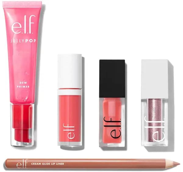 e.l.f. Every Day We Wear Pink Bundle five pink makeup products