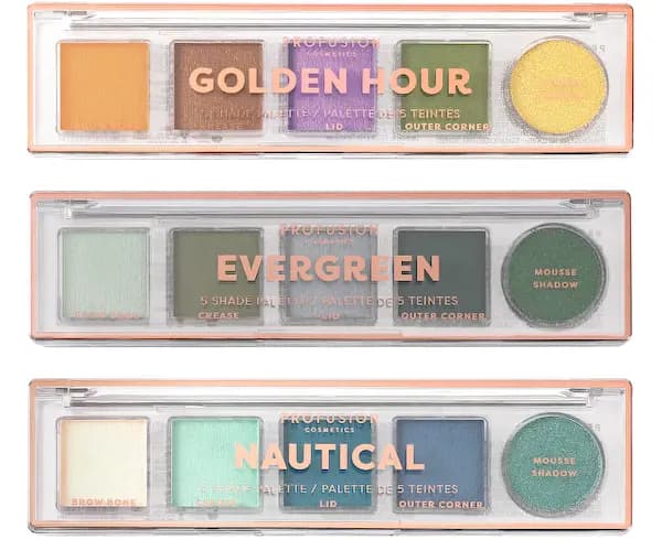 Profusion Mini Essential 5 Shade Palettes