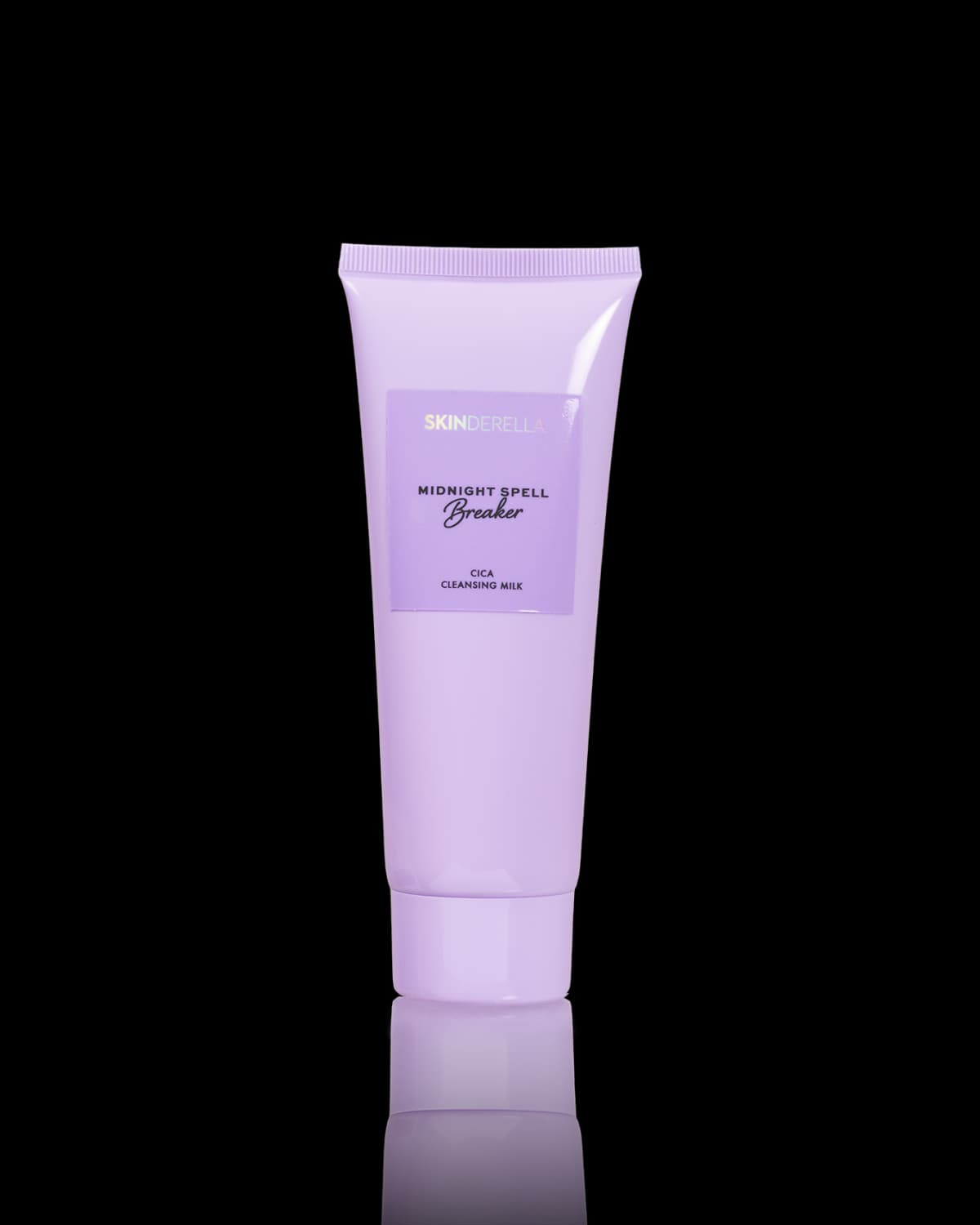 Lilac Skinderella Midnight Spell Breaker Cica Cleansing Milk tube