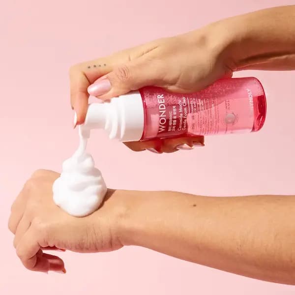 TONYMOLY Wonder Ceramide Mochi Gentle Foam Cleanser & Wonder Ceramide Collagen Mochi Eye Patches