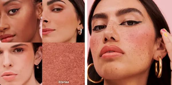 Benefit Twinkle Beach Mini Blush & Highlighter Palette and Starry Escape Mini Blush