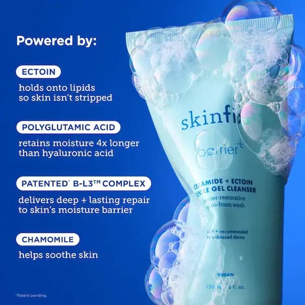 Skinfix Barrier + Ceramide + Ectoin Hydrating Gel Cleanser