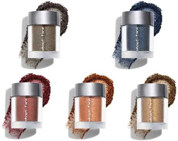 about-face beauty by Halsey 5 New Shades of Fractal Glitter Dust
