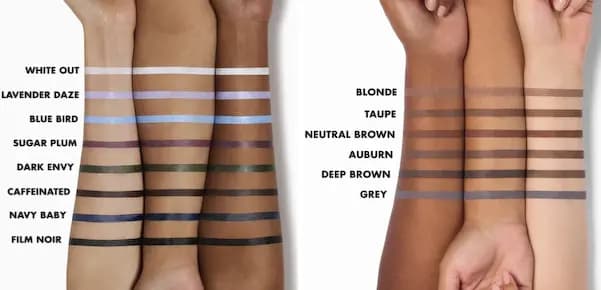 e.l.f. H2O Proof Inkwell Eyeliner and Instant Lift Waterproof Brow Pencil