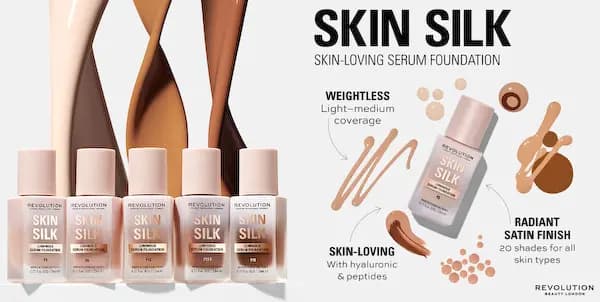 Makeup Revolution Skin Silk Serum Foundation