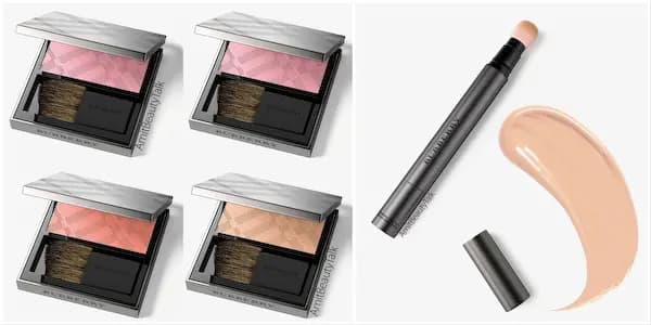 Burberry Fresh Glow Highlighter, Light Glow Blush & Cashmere Concealer