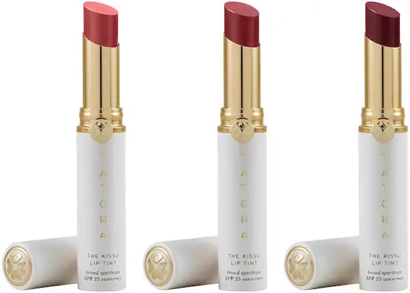 Tatcha Kissu Lip Tint SPF 25 Hydrating Tinted Lip Sunscreen
