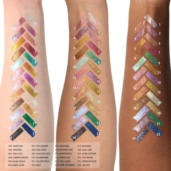 MOIRA Cosmetics Chroma Light Shadow Collection