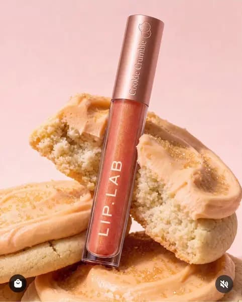 Lip Lab's Cookie Crumble Is the Sweetest Coral Lip Gloss of the Season