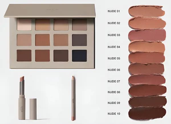 SKKN BY KIM Classic Mattes Eyeshadow Palette, Lip Liner & Soft Matte Lip Color