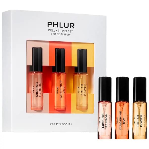Phlur New Fragrance Mists & Deluxe Mini Trio Set