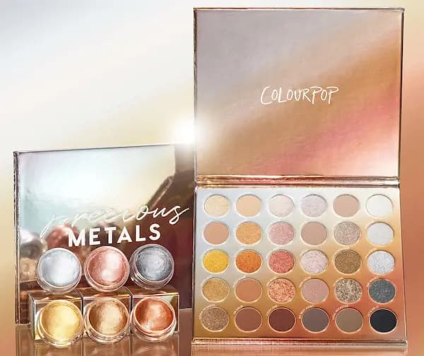 Colour Pop Cosmetics Precious Metals Collection