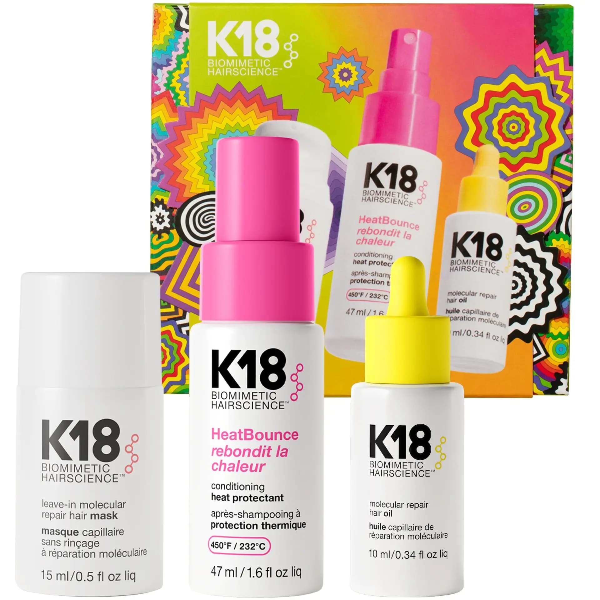 K18 Repair, Protect, Smooth Holiday Set: Products, Prices & What's New