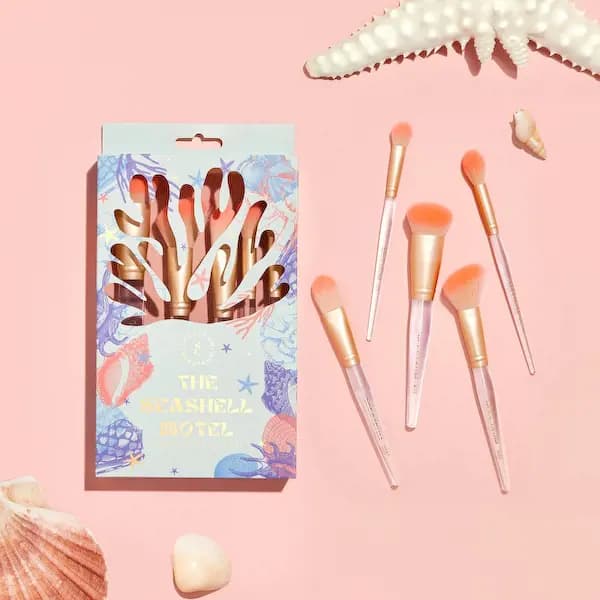 Spectrum Collections Seashell Motel Makeup Brush Collection