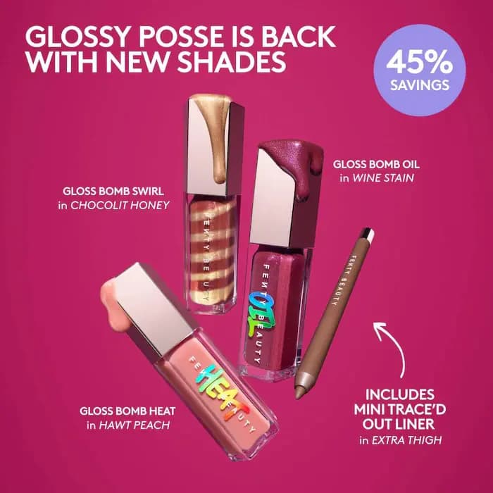Fenty Beauty Holiday 2026: New Glossy Posse IX, Mini Milks Trio & Moonstone Mischief Ornament — image 3
