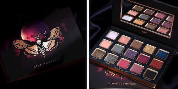 LETHAL COSMETICS Midnight Serenade Palette & CHARGED Tubing Mascara