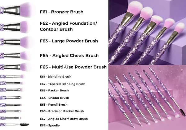 Blinged Brushes Royal Enchantment Collection