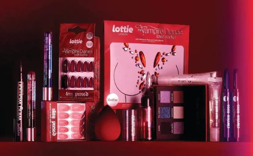 The Vampire Diaries x Lottie London Collection