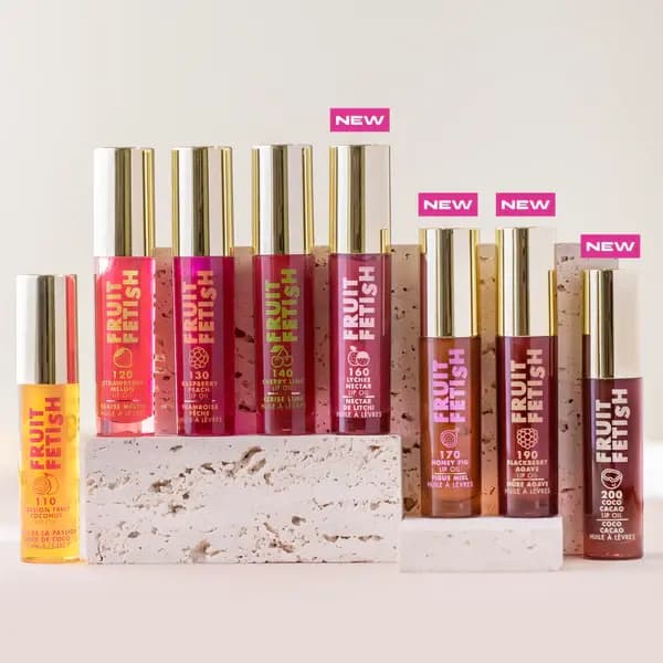 Milani Cosmetics New Shades of Fruit Fetish Lip Oils