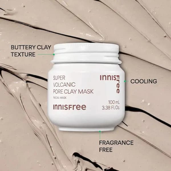 innisfree Super Volcanic AHA Pore Clearing Clay Mask