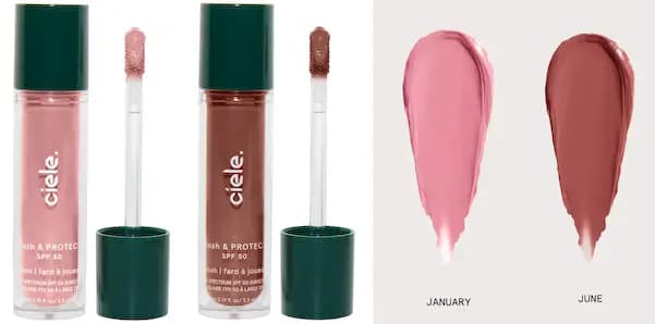 Ciele New Shades of Blush & PROTECT SPF 50+ Liquid Blush