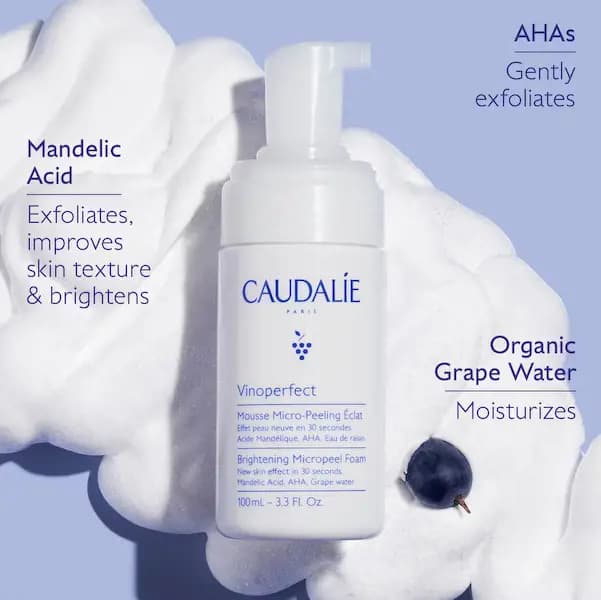Caudalie Vinoperfect Instant Brightening AHA Micropeel