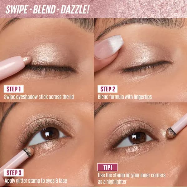 Kaja Beauty Wink Dazzle Eyeshadow and Glitter Multistick