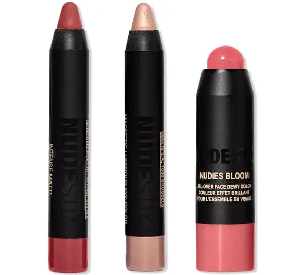 NUDESTIX Sweet Cheeks 3 Piece Mini Kit