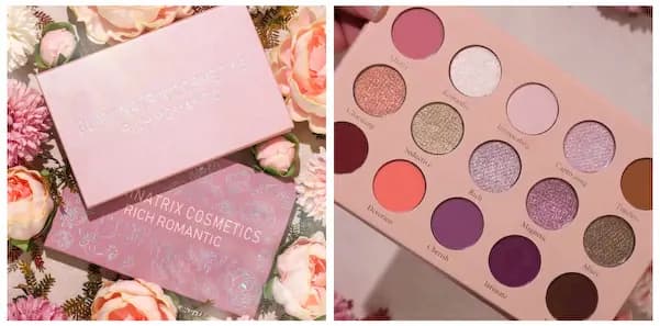 Glaminatrix Cosmetics Rich Romantic Palette