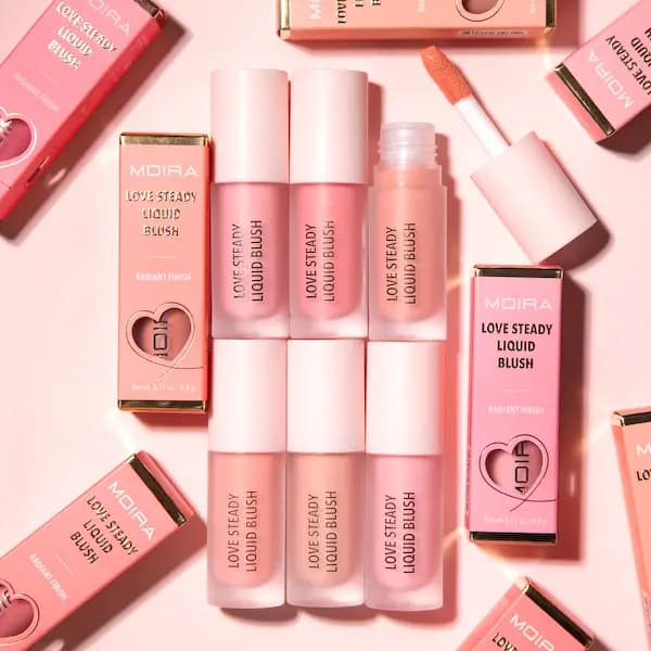 MOIRA Cosmetics New Shades of Love Steady Liquid Blush