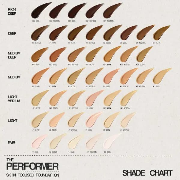 about-face beauty by Halsey The Performer Skin Focused Foundation