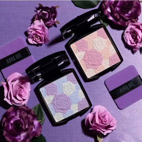 Anna Sui Rose Pressed Powder