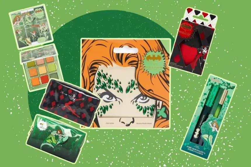 Revolution Beauty x DC Comics Harley Quinn & Poison Ivy Collection