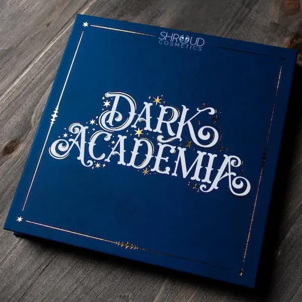 Shroud Cosmetics Dark Academia Palette