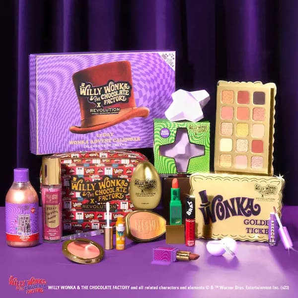 Makeup Revolution Willy Wonka & The Chocolate Factory Collection